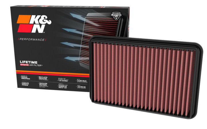 K&N 21-23 Ram 1500 6.2L V8 Replacement Air Filter - Bull Strap
