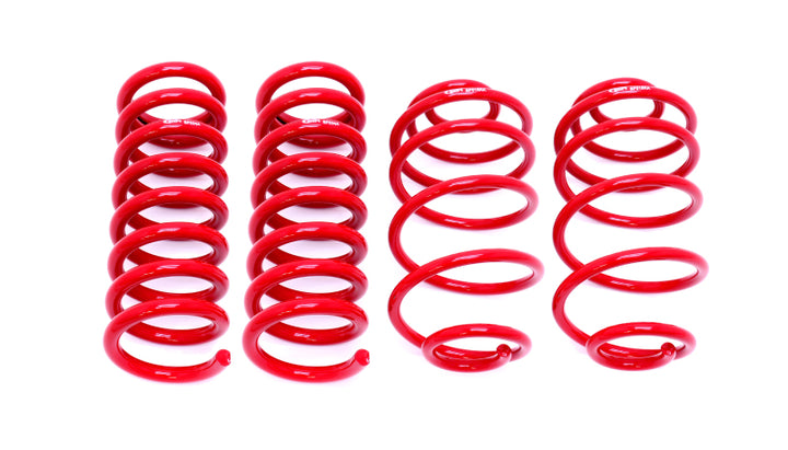 BMR 67-72 A-Body Lowering Spring Kit (Set Of 4) - Red - Bull Strap