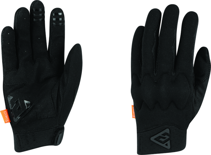 Answer Paragon Gloves Black - Large - Bull Strap