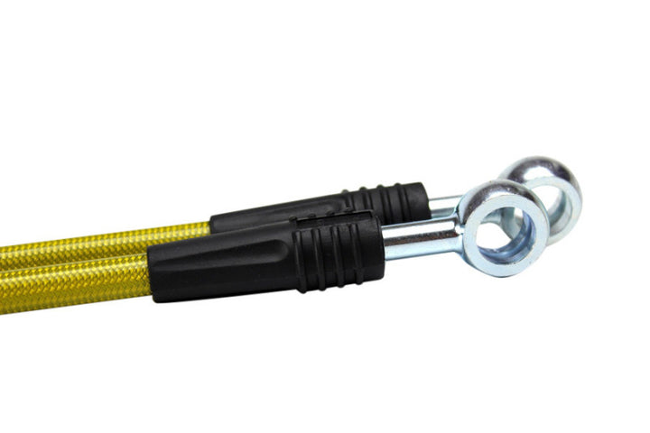 ISR Performance Stainless Steel Rear Brake Lines - Nissan 240sx (S13/S14) - Bull Strap