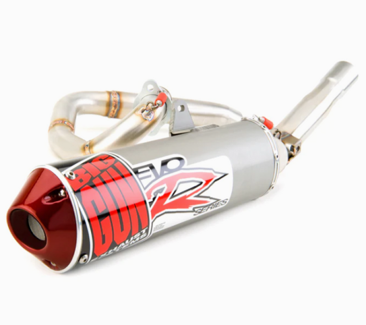 Big Gun 08-13 Honda TRX 700XX EVO R Series Full System Exhaust - Bull Strap