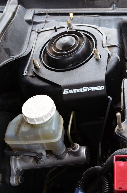 GrimmSpeed Mitsubishi Evo 8/9 Master Cylinder Brace - Bull Strap