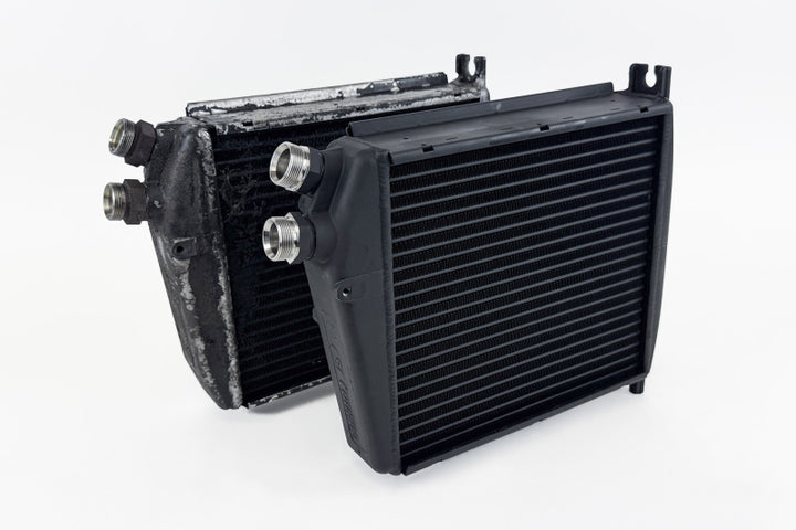CSF Porsche 964/993 OEM+ Performance Fender Oil Cooler - Bull Strap
