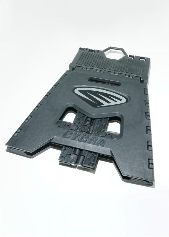 Cycra Fold Up Motostand - Black/Red - Bull Strap