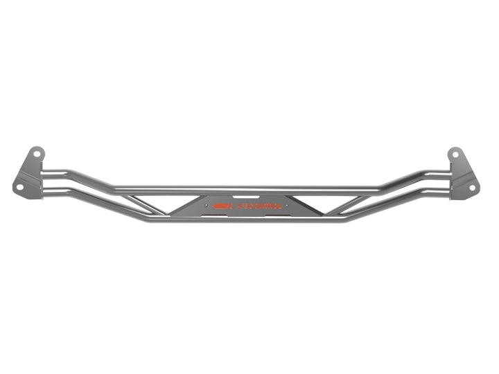 aFe CONTROL 20-22 Ford Explorer L4 2.3L (t) Tubular Steel Front Suspension Strut Brace Gunmetal Gray - Bull Strap