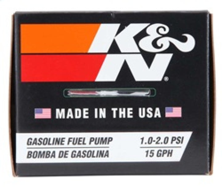 K&N Performance Electric Fuel Pump 1-2 PSI - Bull Strap
