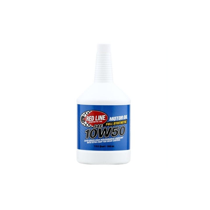 Red Line 10W50 Motor Oil - Quart - Bull Strap