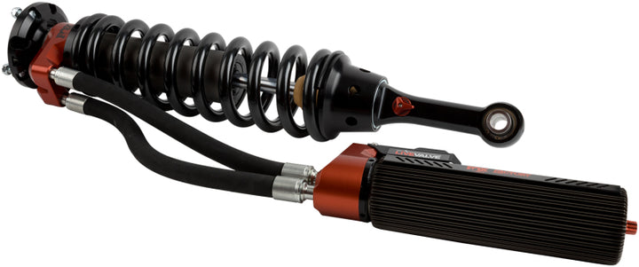Fox 3.0 Factory Race Series Live Valve Internal Bypass Coilover Shock 2019+ Ford Raptor - Front - Bull Strap