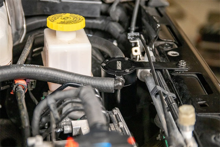 Corsa 2018-2025 Jeep Wrangler JL & JLU / Gladiator JT (3.6L) Oil Catch Can - Bull Strap