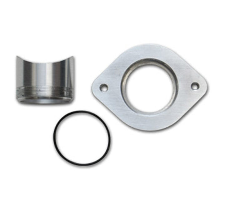 Vibrant Weld Flange Kit GreddyS/R/Rstyle Blow Off ValveMild Steel Weld Fitting/AL Thread On Flange - Bull Strap
