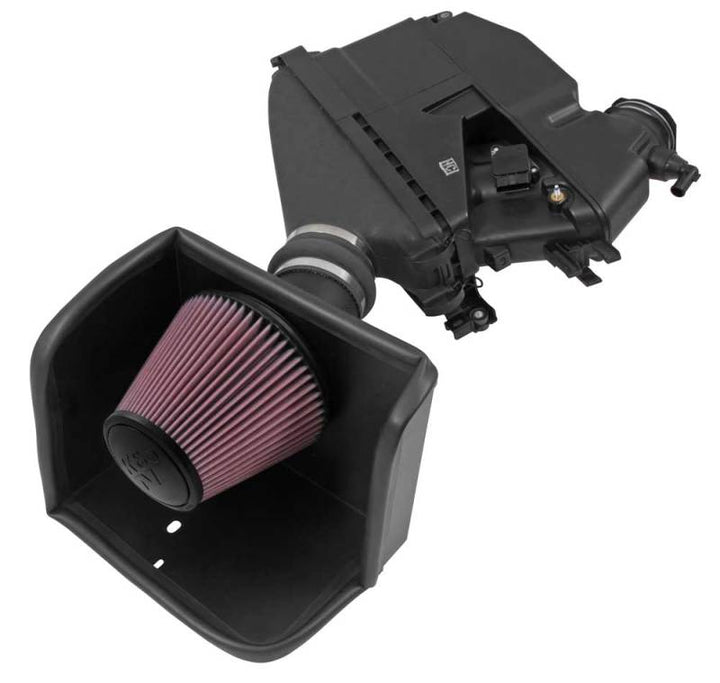 K&N 05-14 Toyota Tacoma 4.0L V6 Performance Air Intake Kit - Bull Strap