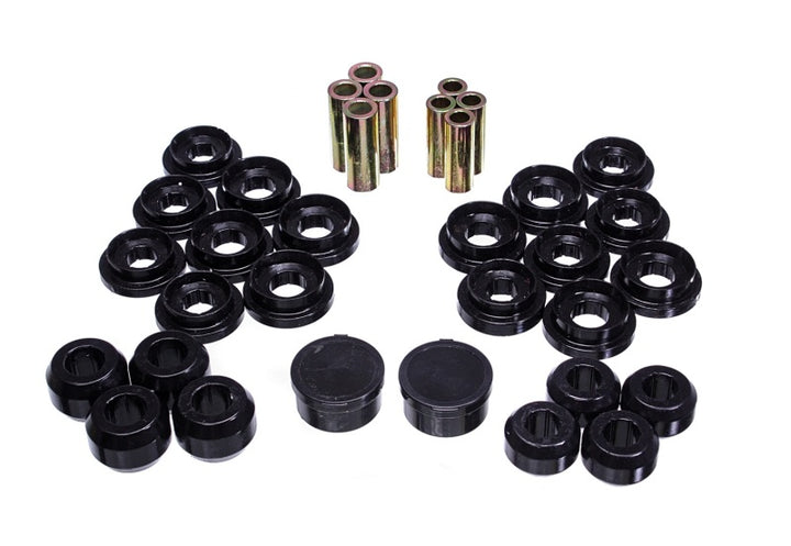 Energy Suspension 96-02 Toyota 4Runner Rear Black Control Arm Bushing - Bull Strap