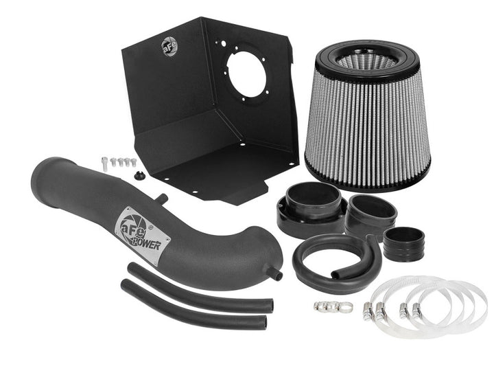 aFe MagnumFORCE Intake Stage-2 Dry S 14-17 GM Silverado/Sierra 1500 5.3L/6.2L w/Electric Fan - Bull Strap