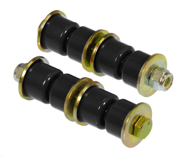 Prothane 88-00 Universal Sway Bar End Link Kit - Black - Bull Strap