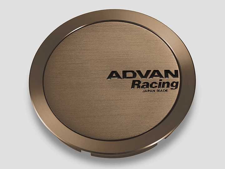 Advan 73mm Full Flat Centercap - Umber Bronze - Bull Strap