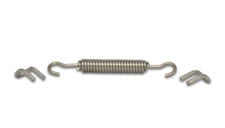 Vibrant Titanium Collector Tab Kit w/3.5in. Long Spring (2 Tabs) - Bull Strap