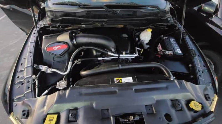 Injen 09-18 Dodge Ram 1500 V8-5.7L Evolution Intake (Oiled) - Bull Strap