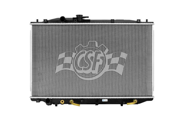 CSF 07-08 Acura TL 3.2L OEM Plastic Radiator - Bull Strap