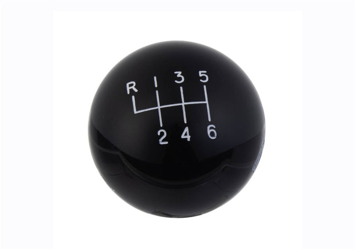 Ford Racing 15-19 Mustang GT350 6-Speed Shift Knob - Black - Bull Strap
