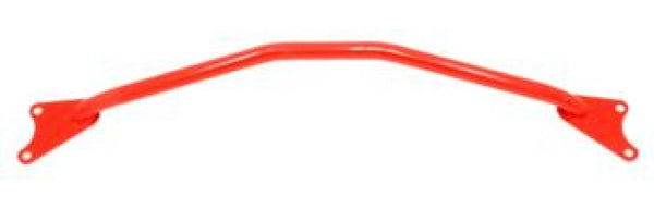 BMR 05-10 S197 Mustang V6 Strut Tower Brace - Red - Bull Strap