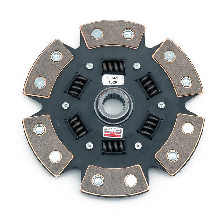 Competition Clutch 90-95 Toyota MR2 2.0T 3S-GTE Ceramic Six Puck Sprung Disc - Bull Strap