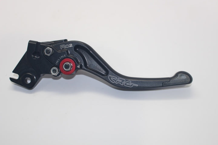 CRG 06-10 Suzuki GSXR 600/ 750/ 1000 RC2 Clutch Lever -Short Black - Bull Strap