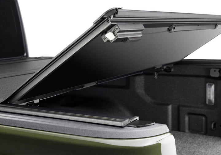 BAK 14-18 GMC Silverado/Sierra 1500 & 15-19 1500/2500/3500 5.9ft. Bed BAKFlip MX4 TS - Bull Strap