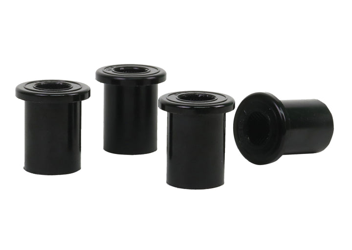 Whiteline Plus 12/05+ Nissan Frontier/XTerra Rear Spring Shackle Bushing - Bull Strap