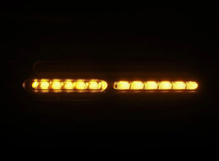 AlphaRex 23-25 Nissan Z Nova-Series Quad-Loop Style Prismatic LED Tail Lights - Black - Bull Strap