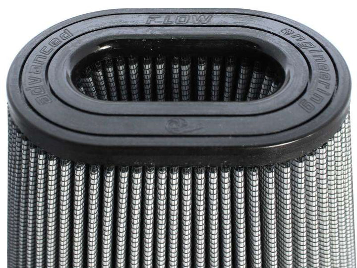 aFe MagnumFLOW Air Filters CCV PDS A/F CCV PDS 5-1/4x7F x 6-3/8x10B x 4-1/2x6-3/4T (Inv) x 8H - Bull Strap