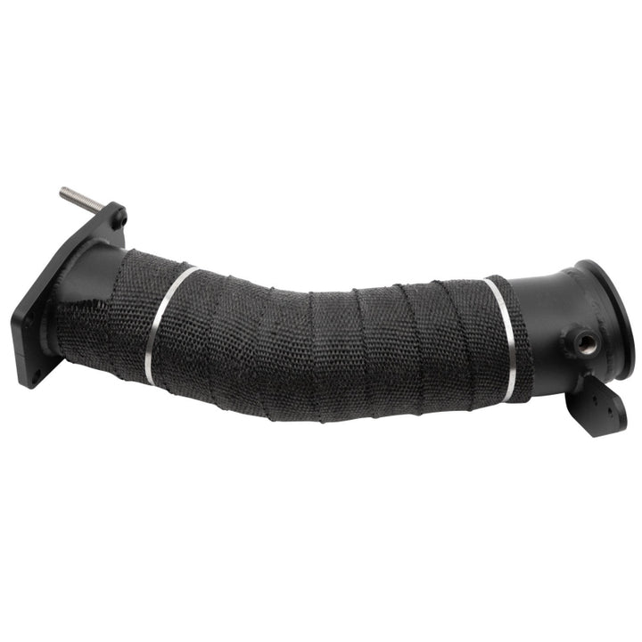 Wehrli 17-24 Chevrolet/GMC 6.6L L5P Duramax 3.5in Down Pipe - Bull Strap