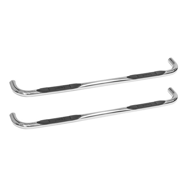 Westin 2019 Chevrolet Silverado/Sierra 1500 Crew Cab E-Series 3 Nerf Step Bars - SS - Bull Strap