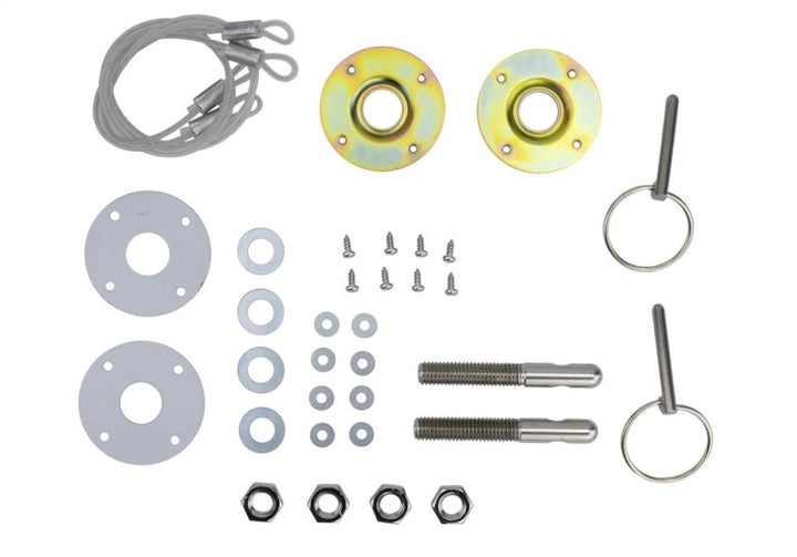 Ford Racing Hood Latch & Pin Kit - Bull Strap