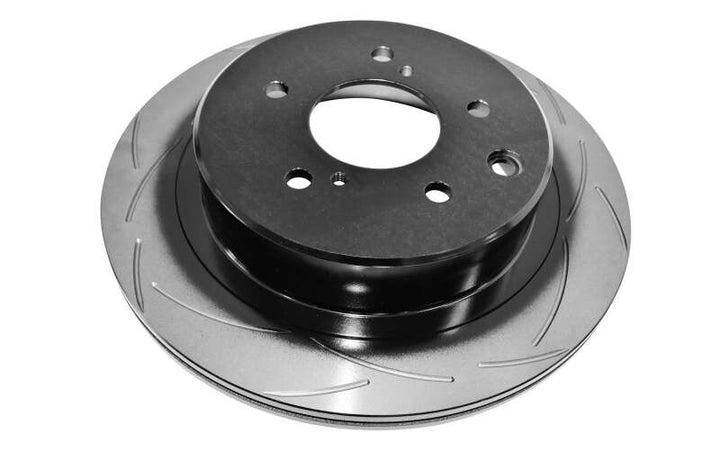DBA 7/90-96 Turbo/6/89-96 Non-Turbo 300ZX Rear Slotted Street Series Rotor - Bull Strap