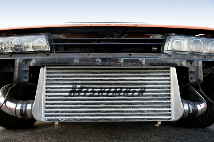 Mishimoto Universal Silver M Line Bar & Plate Intercooler - Bull Strap