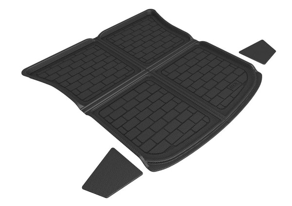 3D MAXpider 2020-2020 Tesla Model Y Kagu Cargo Liner - Upper Rear - Black - Bull Strap