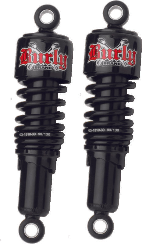 Burly Brand Slammer Shocks 10.5in - Black - Bull Strap