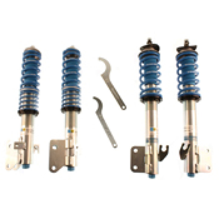 Bilstein B16 2005 Subaru Impreza WRX STI Front and Rear Performance Suspension System - Bull Strap