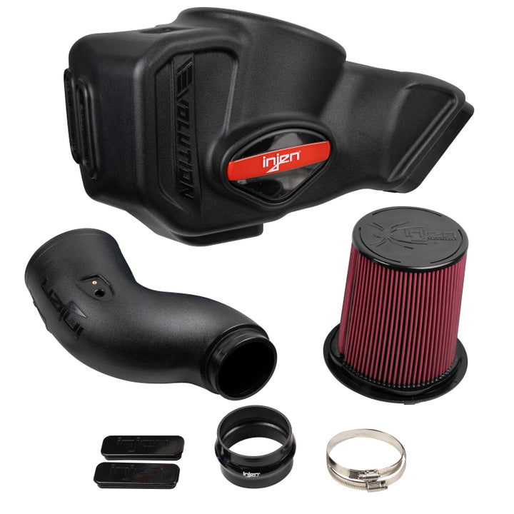 Injen 19-22 Ram 2500/3500 I6-6.7L Diesel Evolution Intake - Oiled Filter - Bull Strap