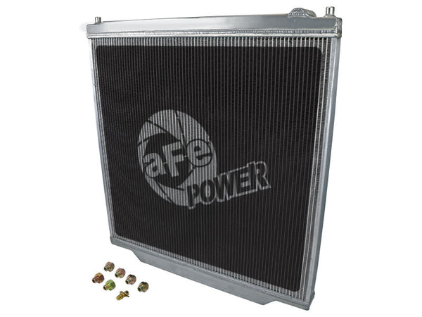 aFe BladeRunner Street Series Radiator 03-07 ford Diesel Trucks V8 6.0L - Bull Strap