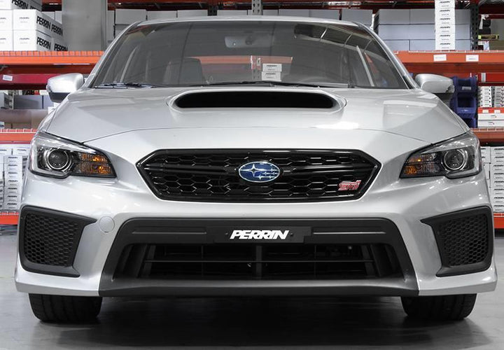 PERRIN 18-21 Subaru WRX/STI License Plate Delete - Black - Bull Strap