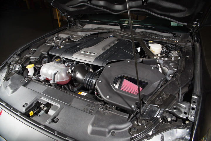 Roush 2018-2021 Ford Mustang 5.0L V8 GT Cold Air Kit - Bull Strap