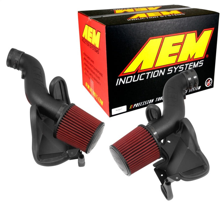 AEM 2014-2016 C.A.S. Infiniti Q50 V6-3.7L F/I Cold Air Intake - Bull Strap