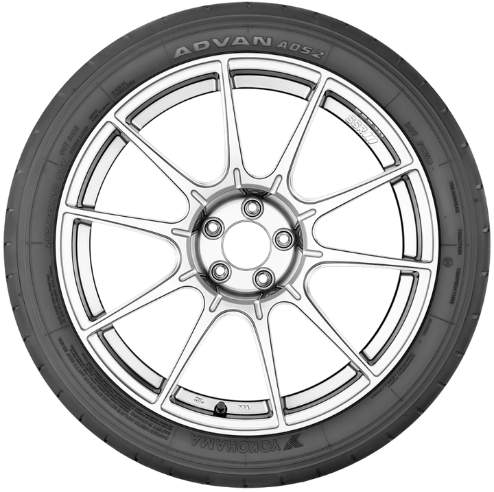 Yokohama Advan A052 Tire - 255/40R17 98W - Bull Strap