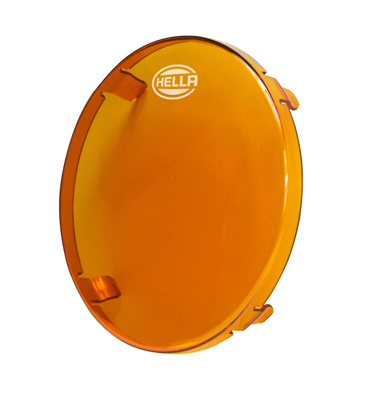 Hella 500 LED Driving Lamp 6in Amber Cover - Bull Strap