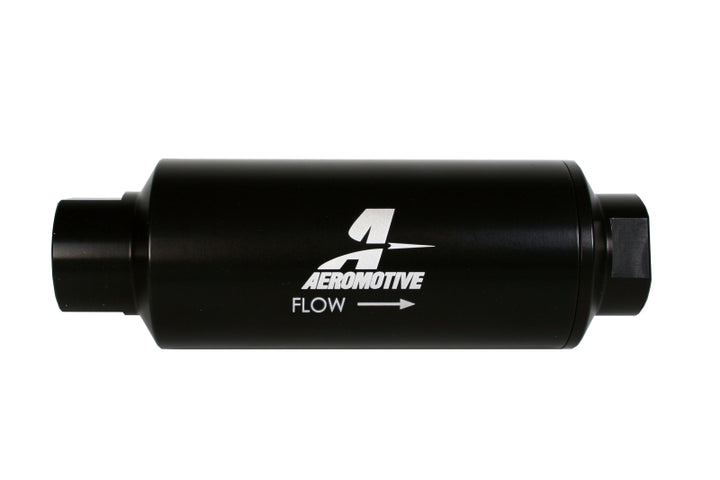 Aeromotive In-Line Filter - (AN-12 ORB) 10 Micron Microglass Element - Bull Strap