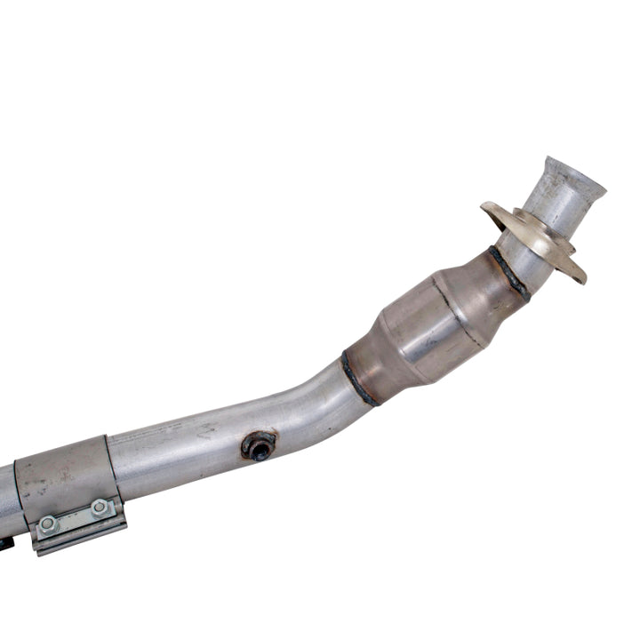 BBK 05-10 Mustang 4.6 GT High Flow X Pipe With Catalytic Converters - 2-3/4 - Bull Strap