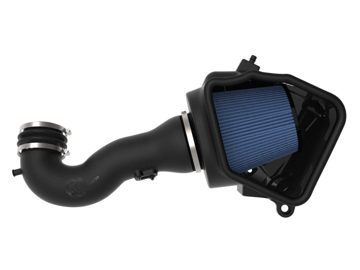 aFe Magnum FORCE Stage-2 Pro 5R Cold Air Intake System 2019 GM Silverado/Sierra V8 6.2L - Bull Strap