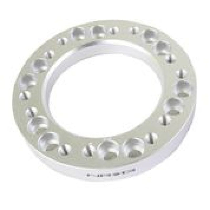 NRG Hub Spacer 1/2in. - Silver - Bull Strap
