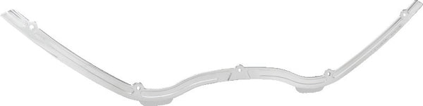 Performance Machine  Windscreen Trim Scallop - Chrome - Bull Strap
